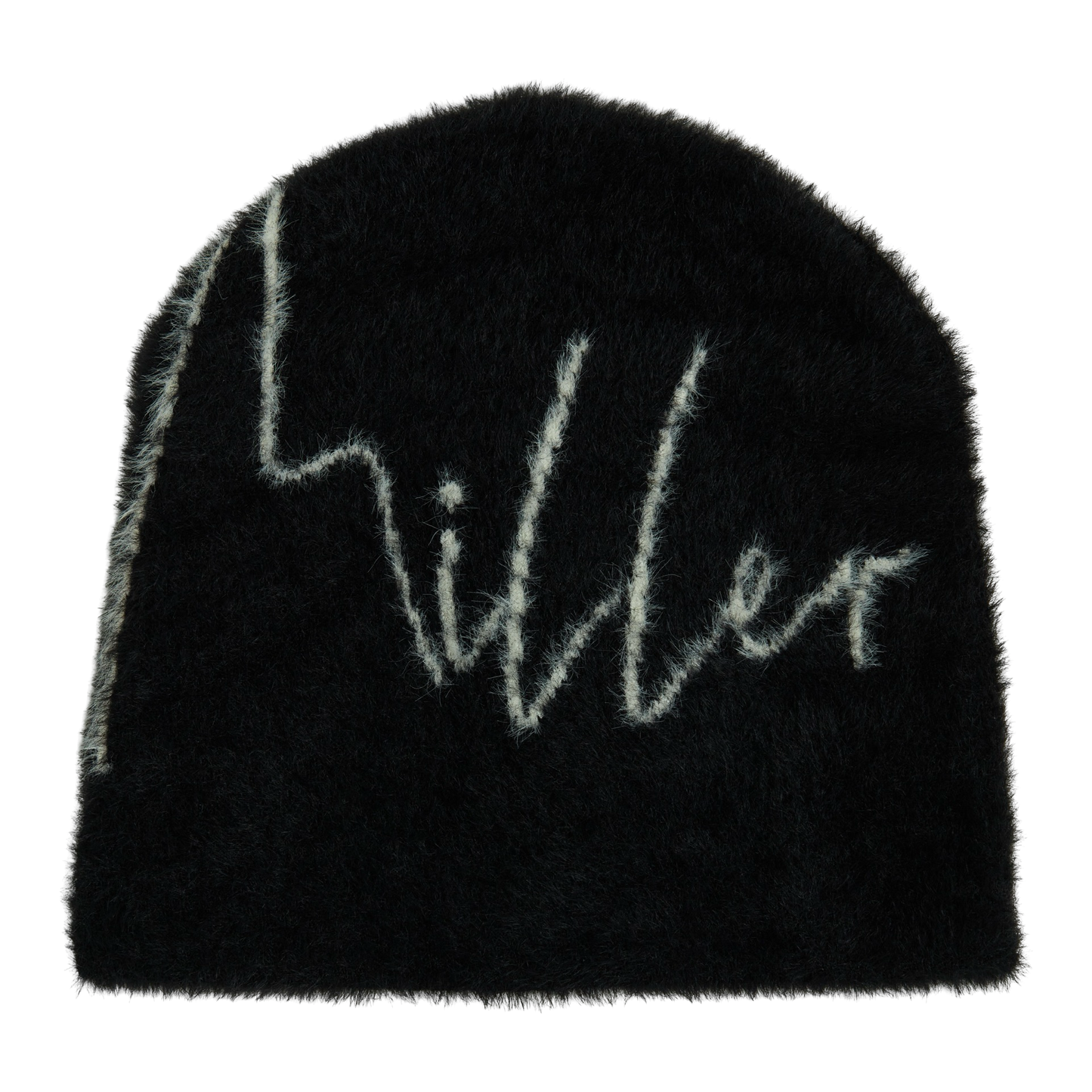 MoHair Signature Beanie B/W